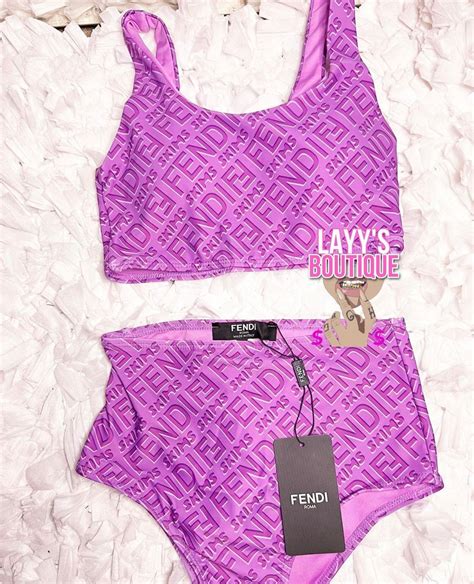 ebay fendi swimsuit|fendi skims bathing suit.